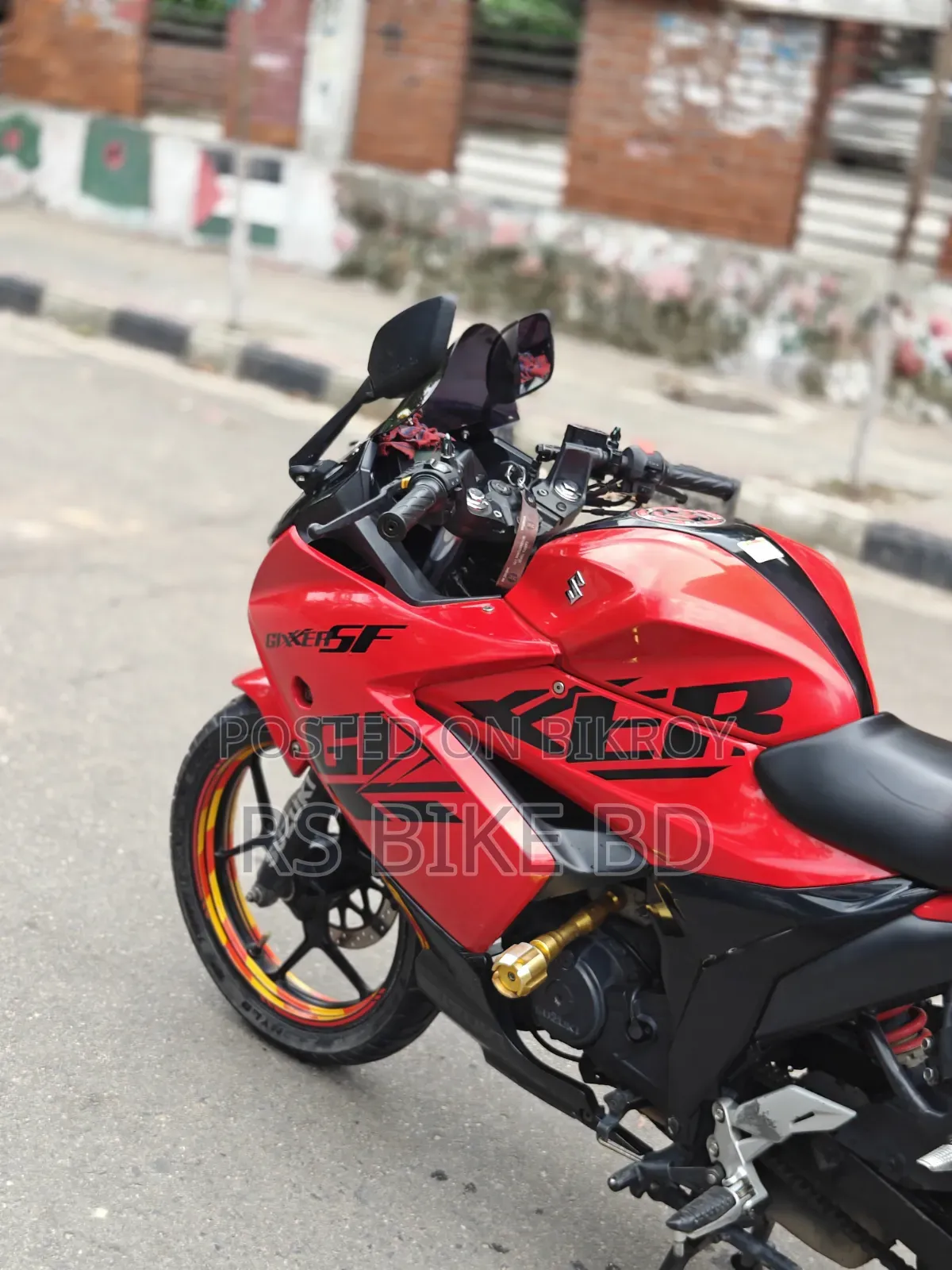 Suzuki Gixxer SF 2022 Red