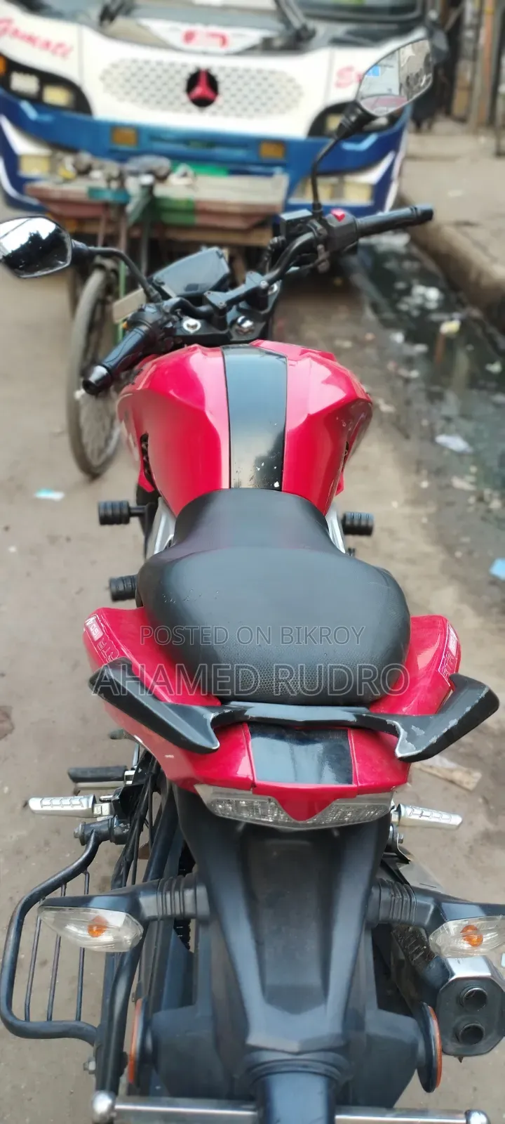 TVS Apache RTR 160 4V 2020 Red