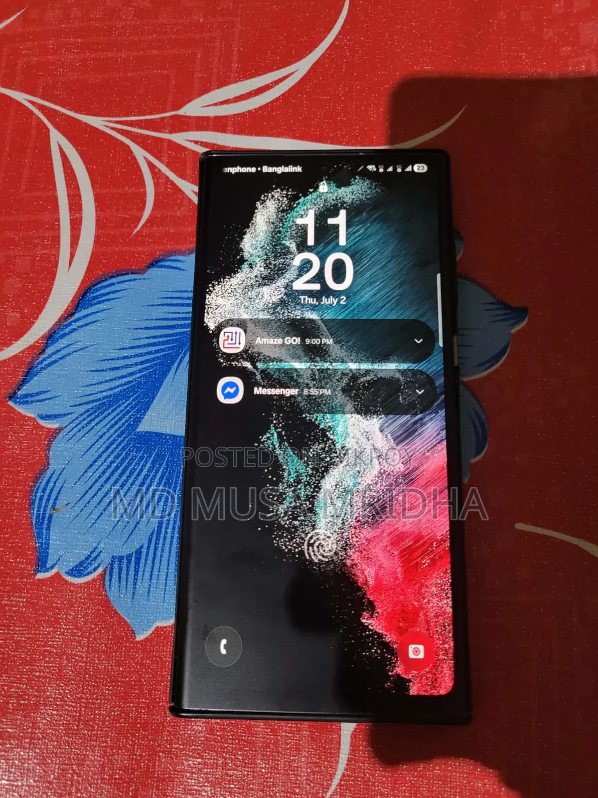 Samsung Galaxy S22 Ultra 256 GB Black