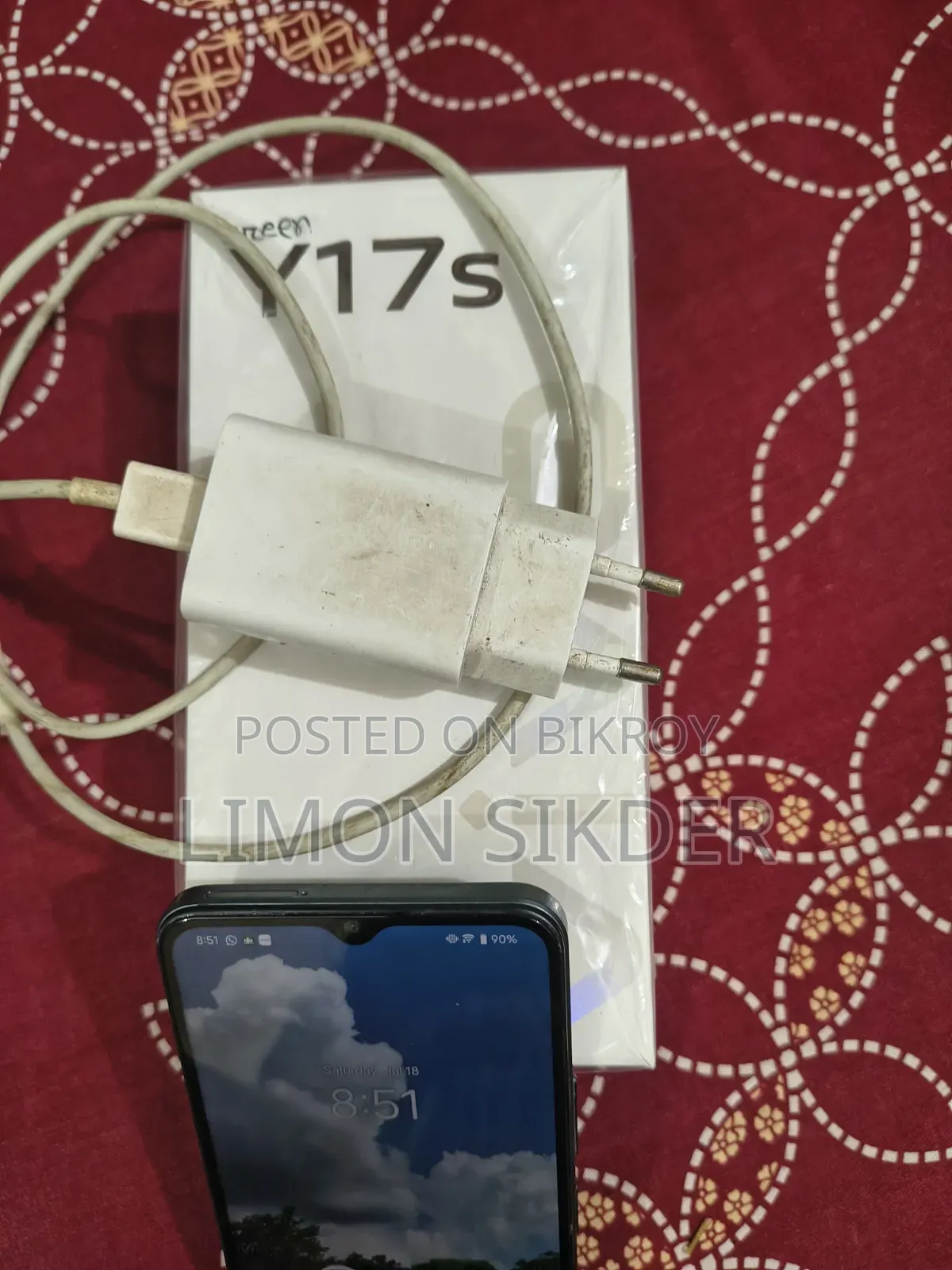 Vivo Y17 128 GB Black
