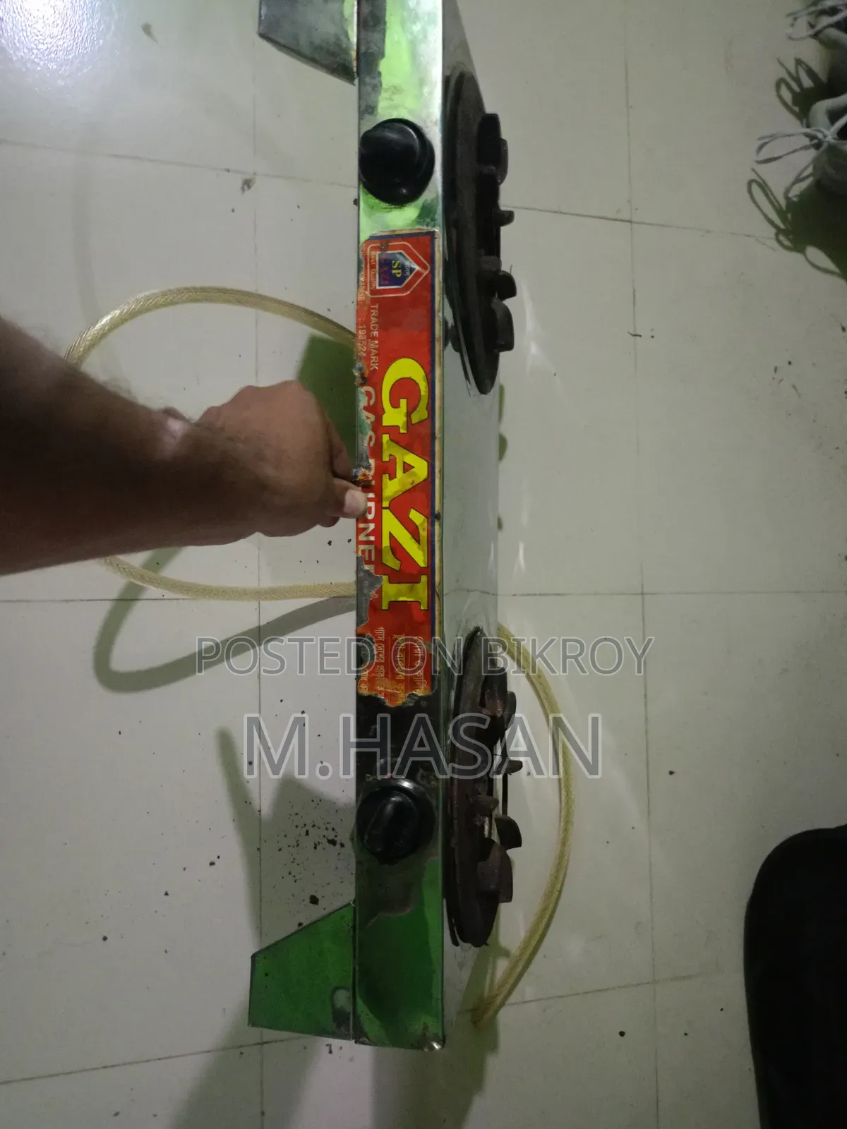 গ্যাসের চুলা বিক্রয় করা হইবে।