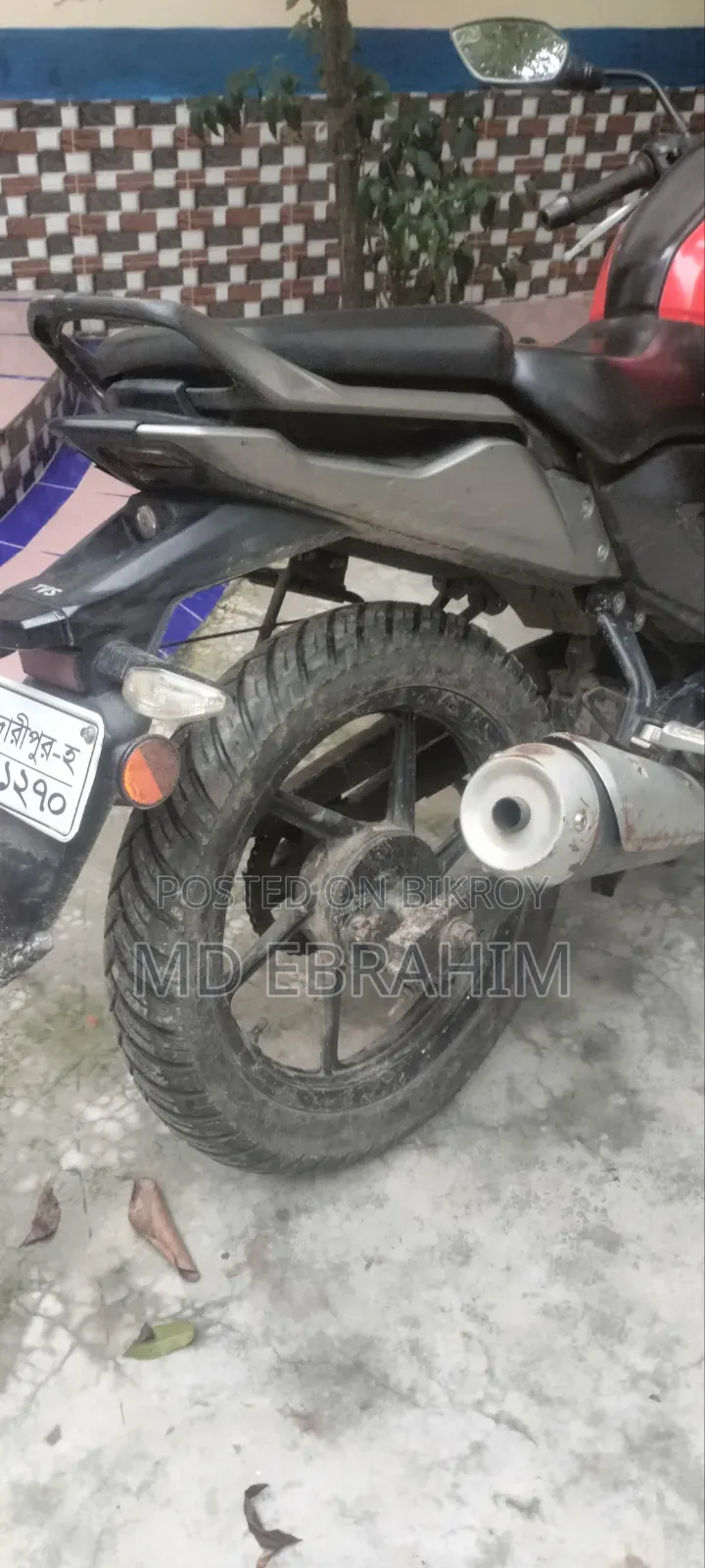 TVS Raider 125 2023 Red