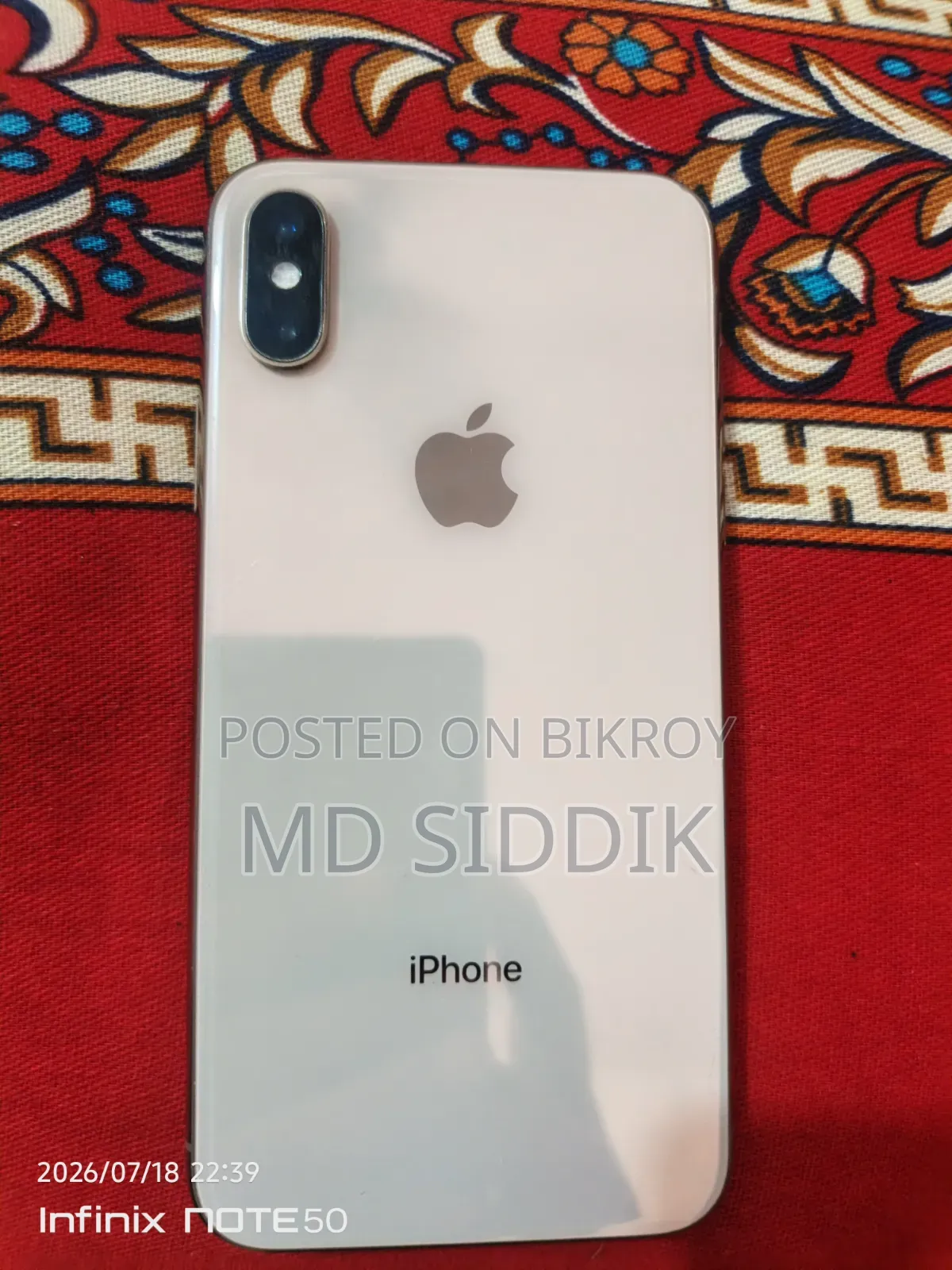 Apple iPhone XS 64 GB Rose Gold