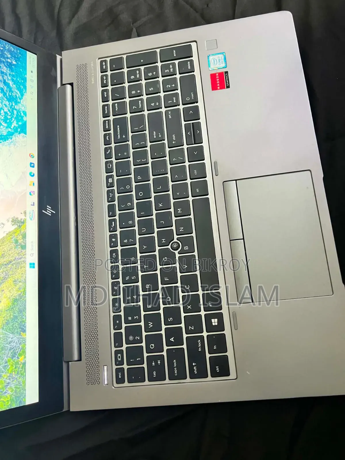Laptop HP Zbook 15 G5 16gb Amd SSD 512gb