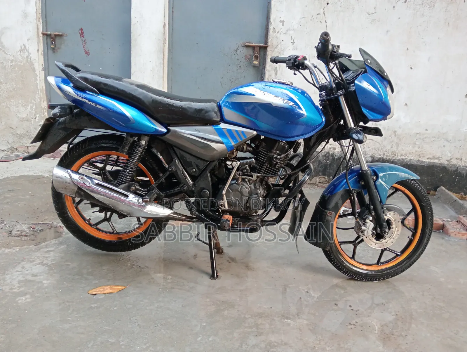 Bajaj Discover 125 2018 Blue