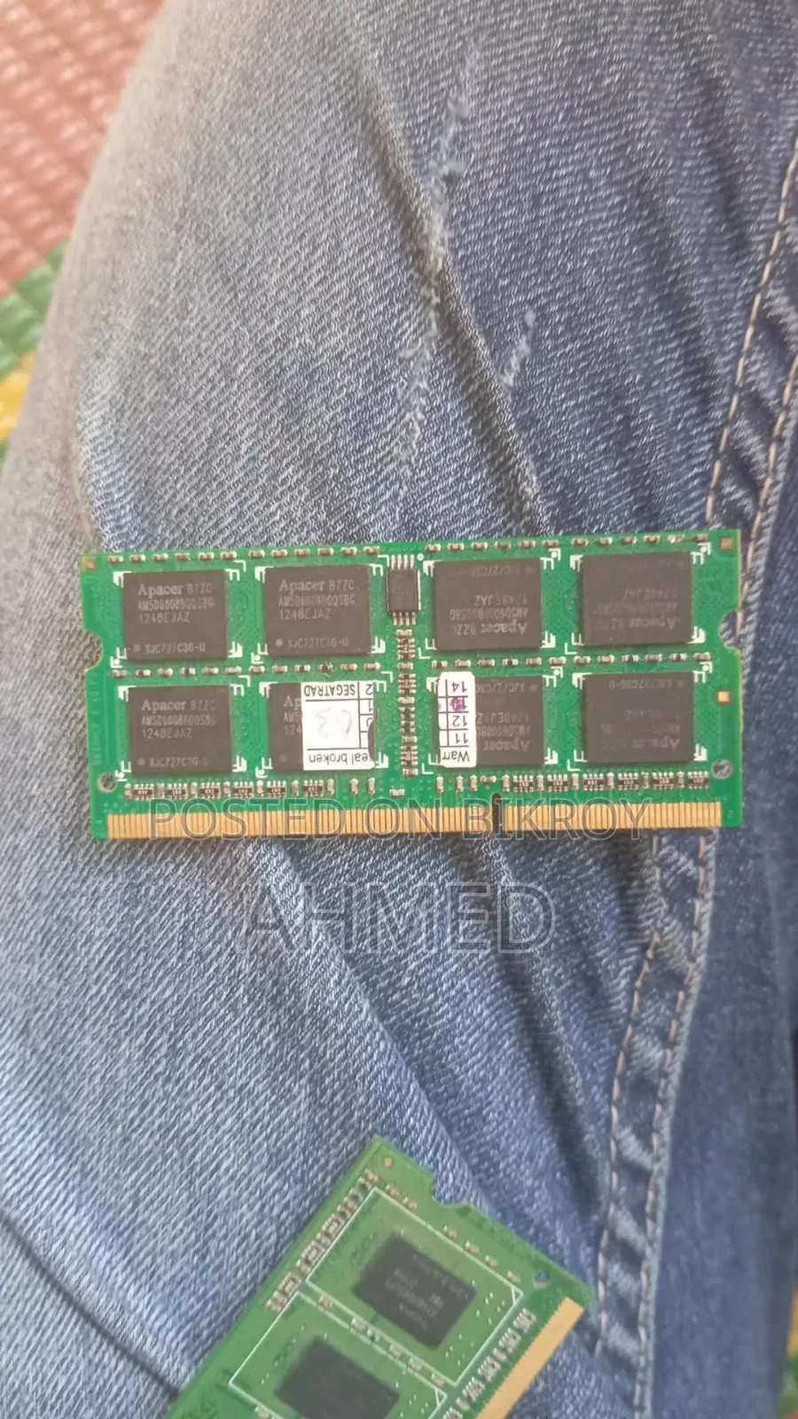 8gb DDR3 Apacer Ram