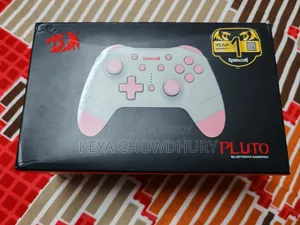Redragon Pluto G815 Pink Dual Mode Vibration Game Pad