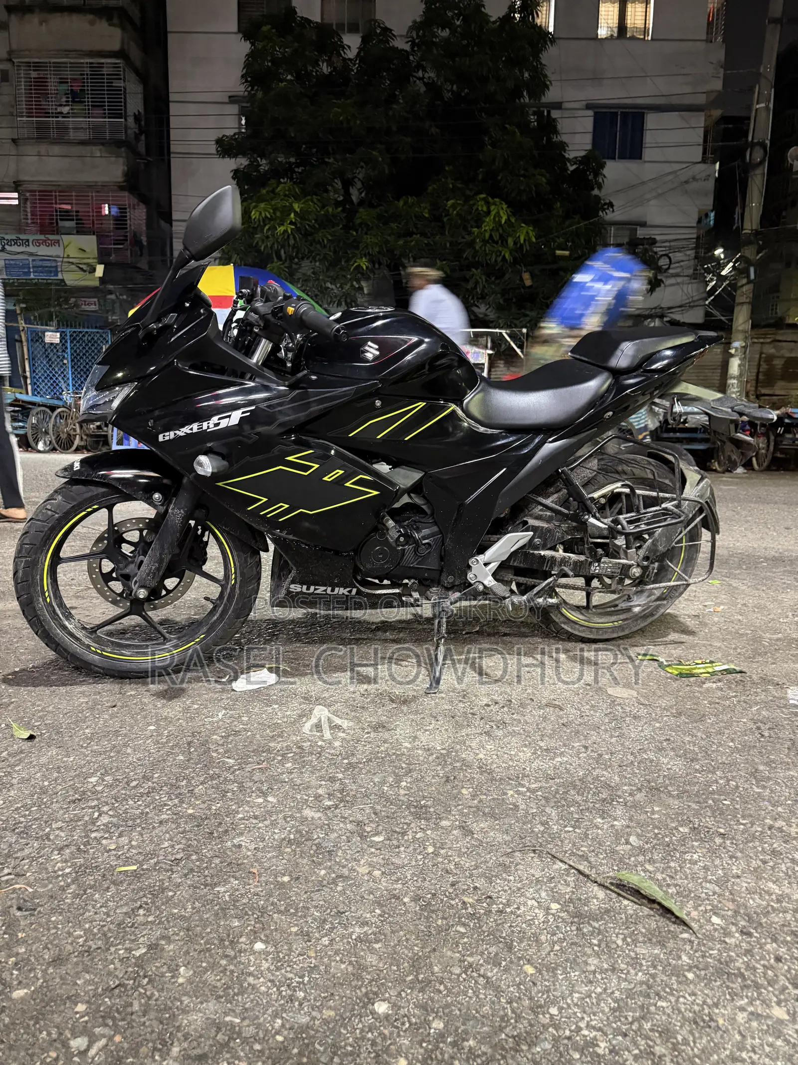 New Suzuki Gixxer SF FI 2026 Black