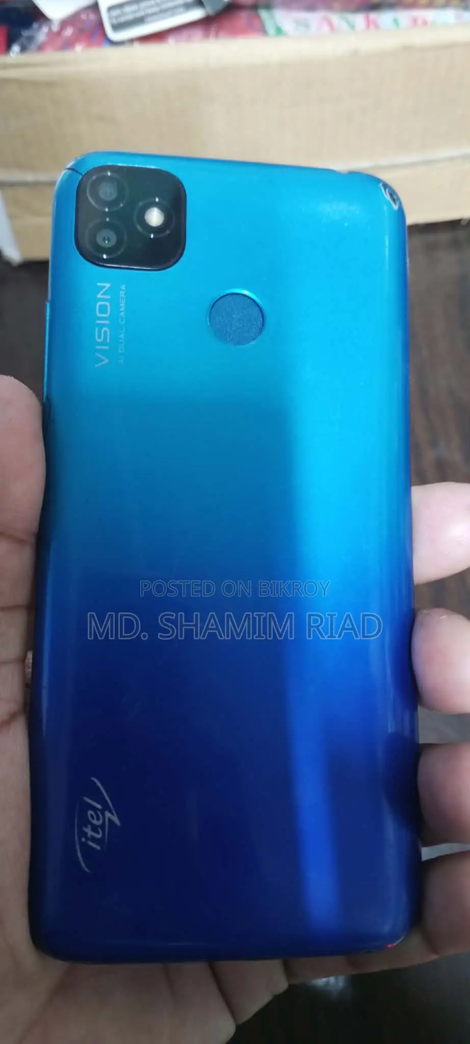 Itel P36 32 GB Blue