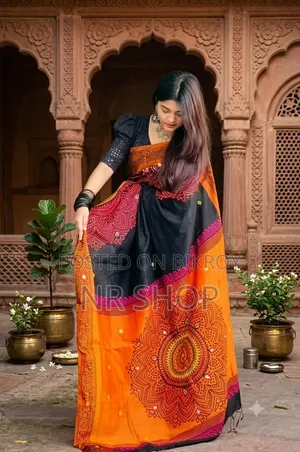 Nakshi Dupion Silk Saree