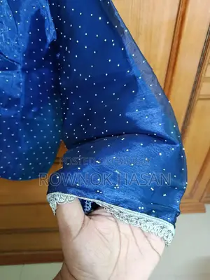 নেভি ব্লু ব্লাউজ