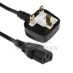 UK 3-Pin Power Cable (IEC C13) – Premium Quality