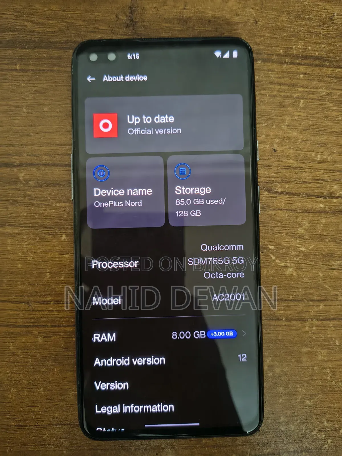 OnePlus Nord 128 GB