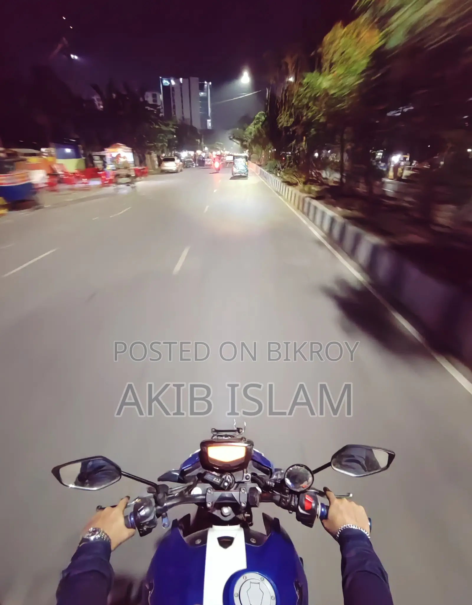 টিভিএস অ্যাপাচি আরটিআর ১৬০ ৪ভি ২০১৯ নীল