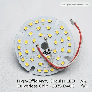 AC 220V LED Bulb PCB Module 2835 SMD 36 LED Circular Board (02 Pcs)