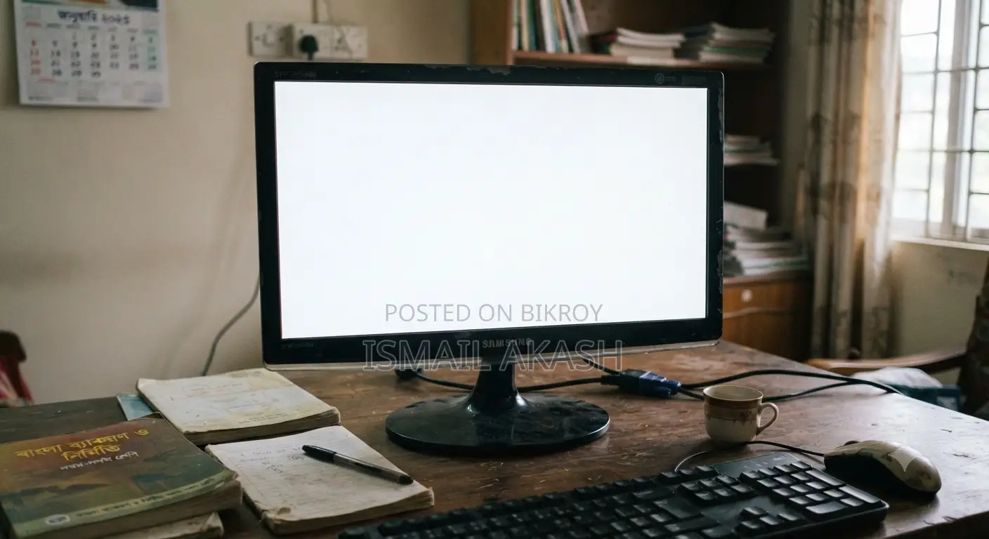 Samsung S19f355hnm 19 Led Monitor (White Screen Issue)