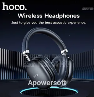 Hoco W35 Max ওয়্যারলেস হেডফোন ৯০ ঘণ্টা মিউজিক টাইম