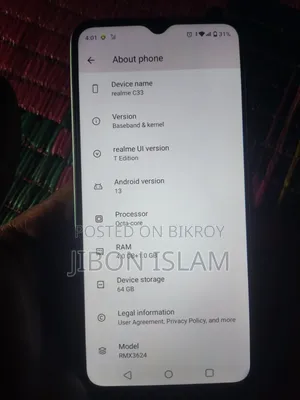 Realme C33 64 GB