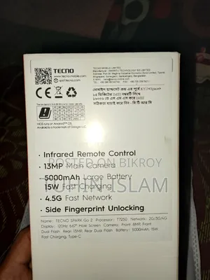 Tecno Spark Go 64 GB White