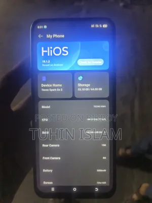 Tecno Spark Go 64 GB White