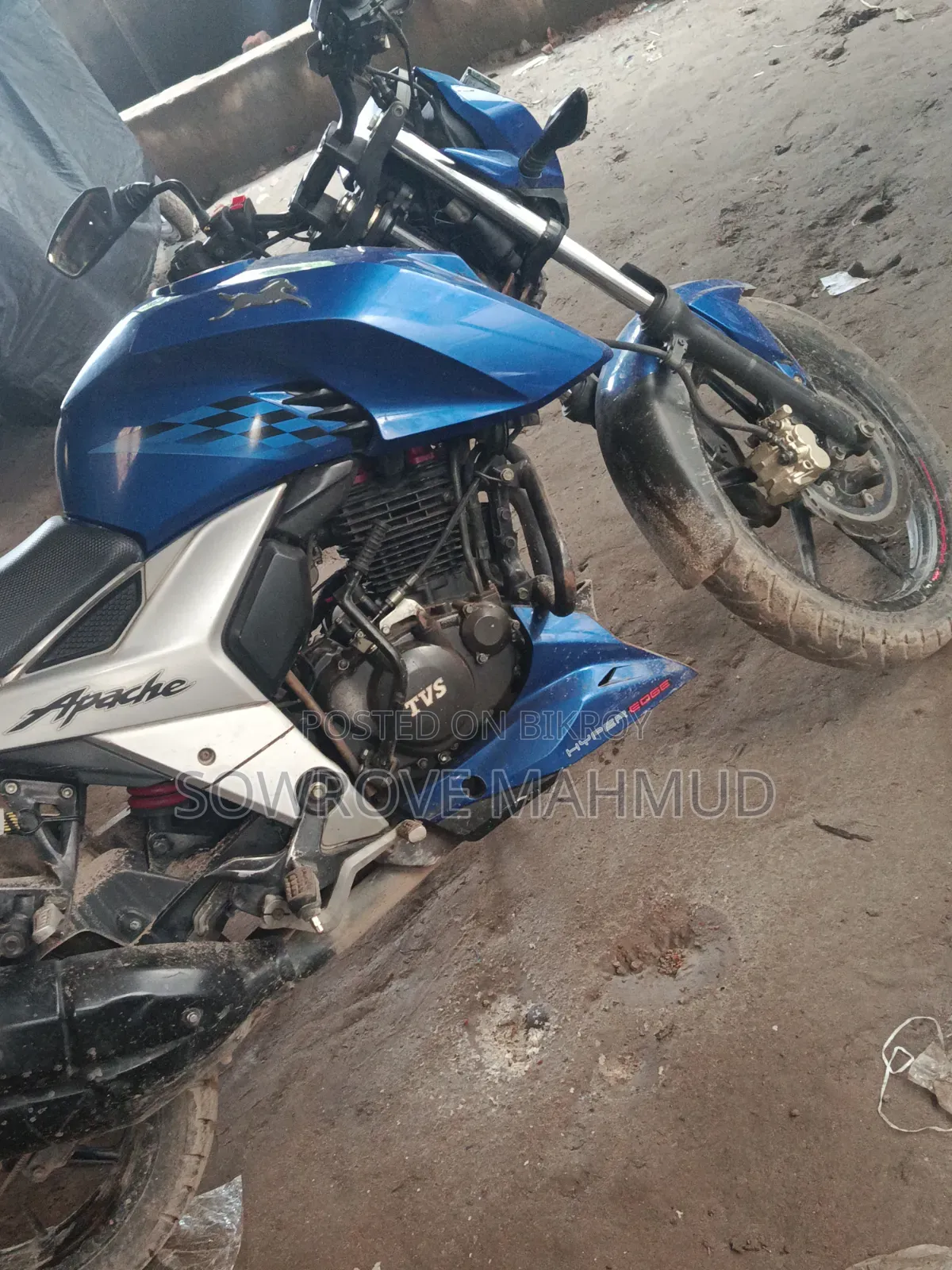 TVS Apache 160 4V 2020 Blue