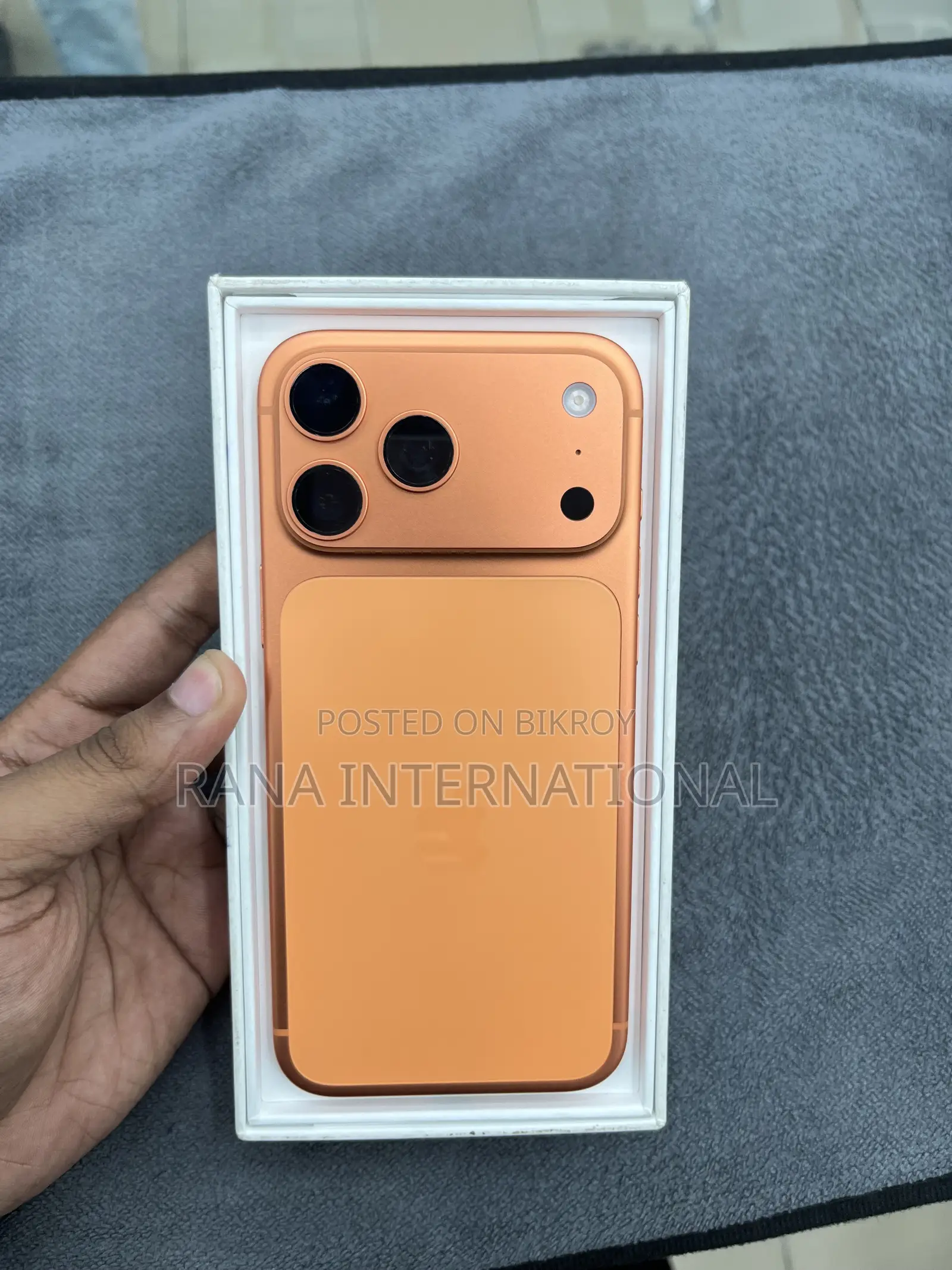 অ্যাপল আইফোন ১৭ প্রো ম্যাক্স ২৫৬ জিবি কমলা