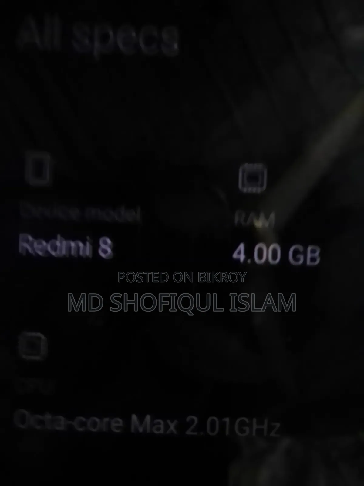 New Xiaomi Redmi Note 8 64 GB Red