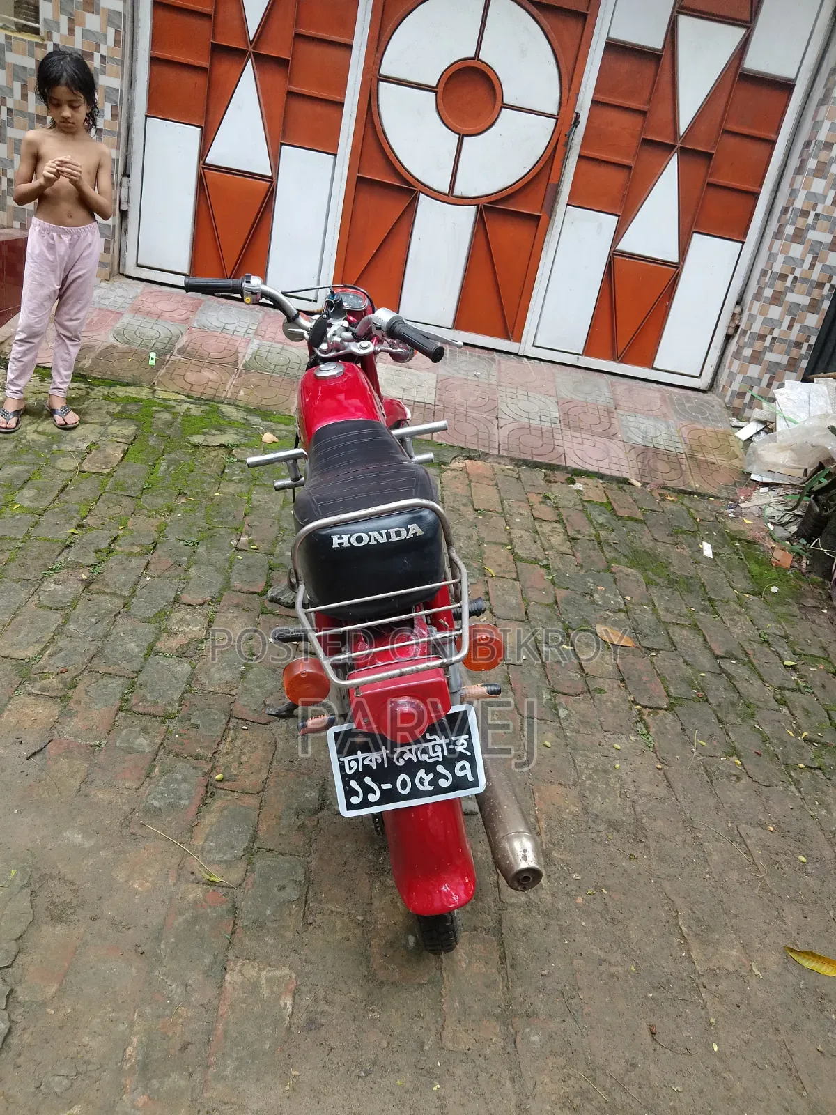 Honda Super Hawk 1999 Red