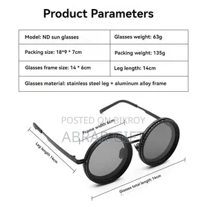 High Quality Adjustable Dimming Polarized Sunglasses