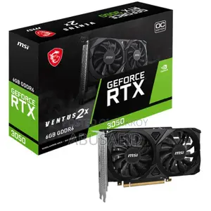 Msi Geforce RTX 3050 Ventus 2x 6g Oc Gddr6 Graphics Card (Used)