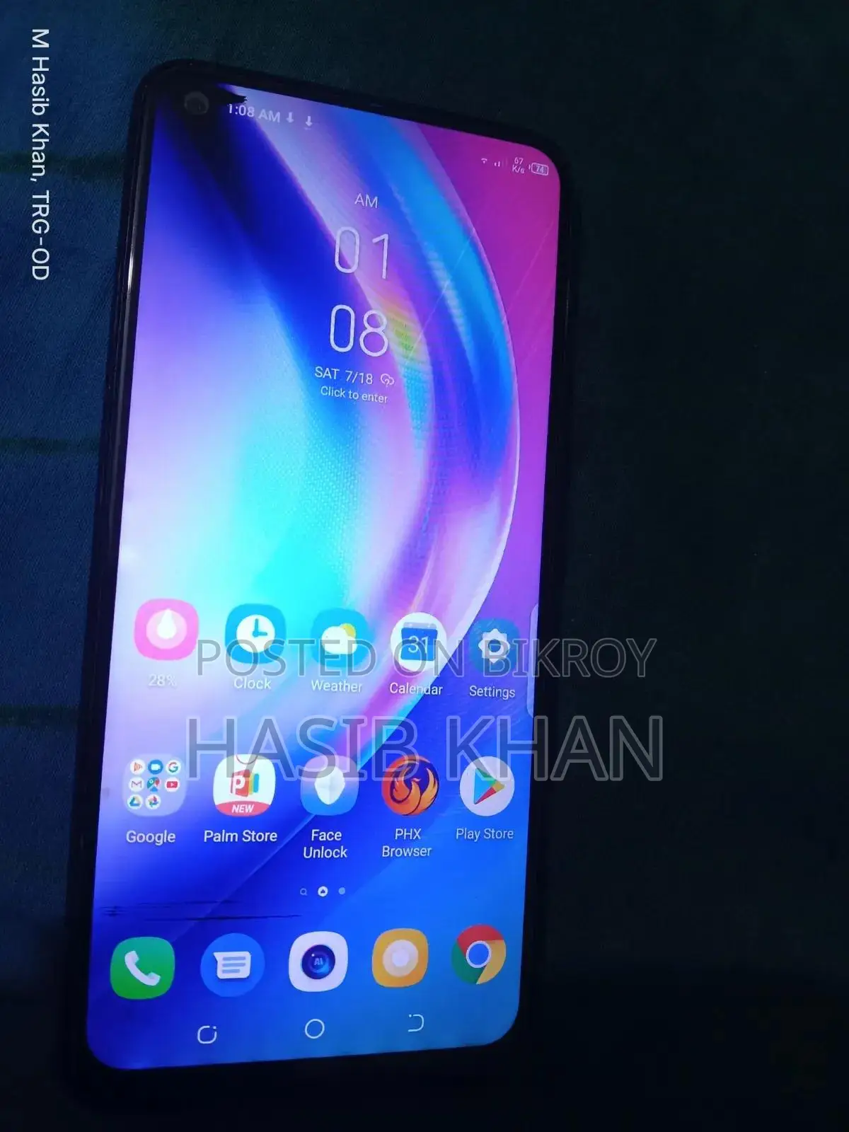 Tecno Camon 12 Air 64 GB Blue