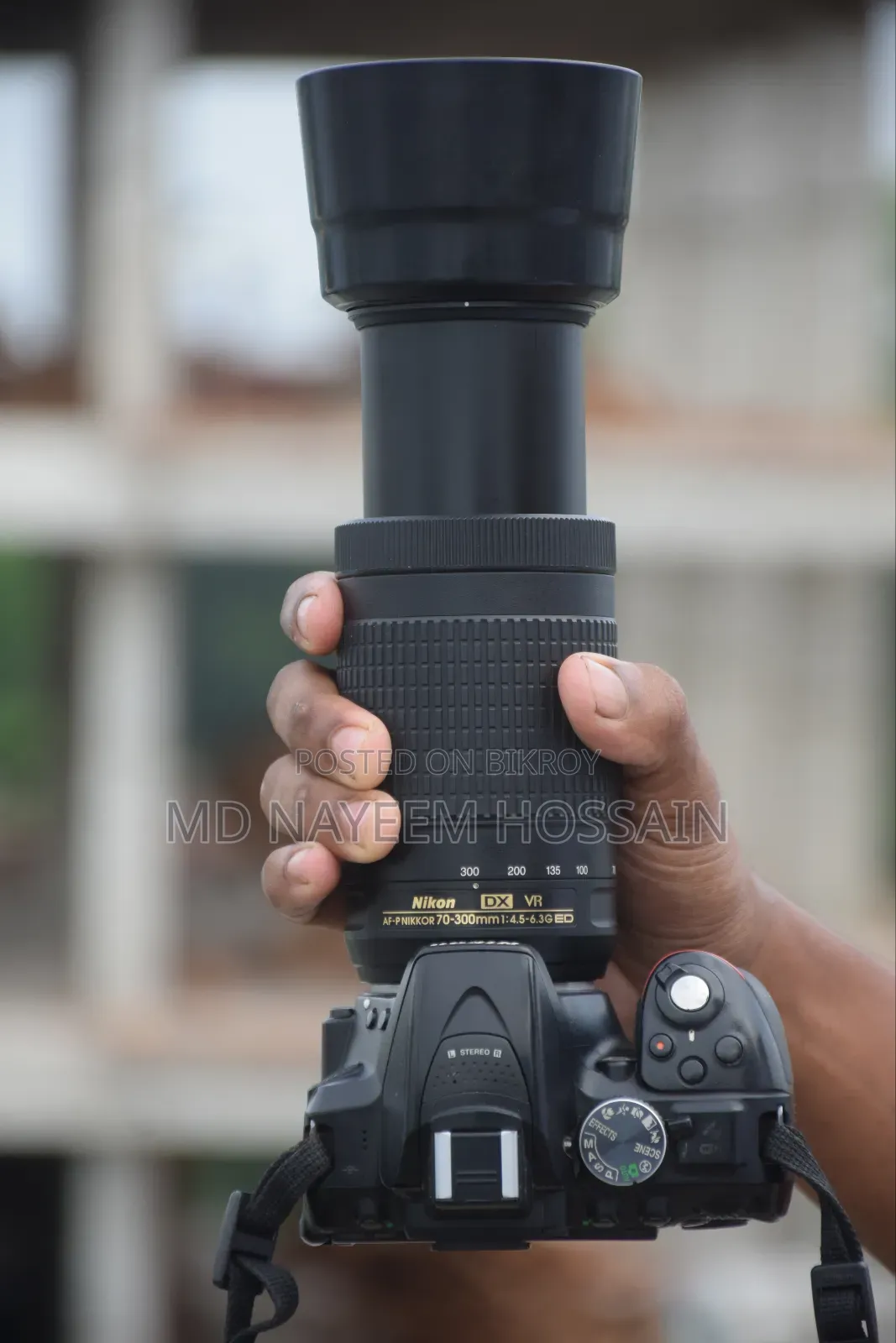 Nikon D5300 + 18-140mm Vr + 70-300mm Zoom Lens
