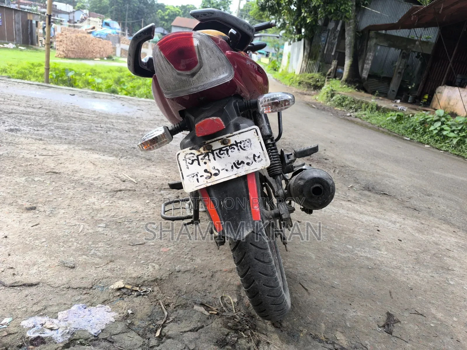 TVS Apache RTR 160 2V 2012 Red