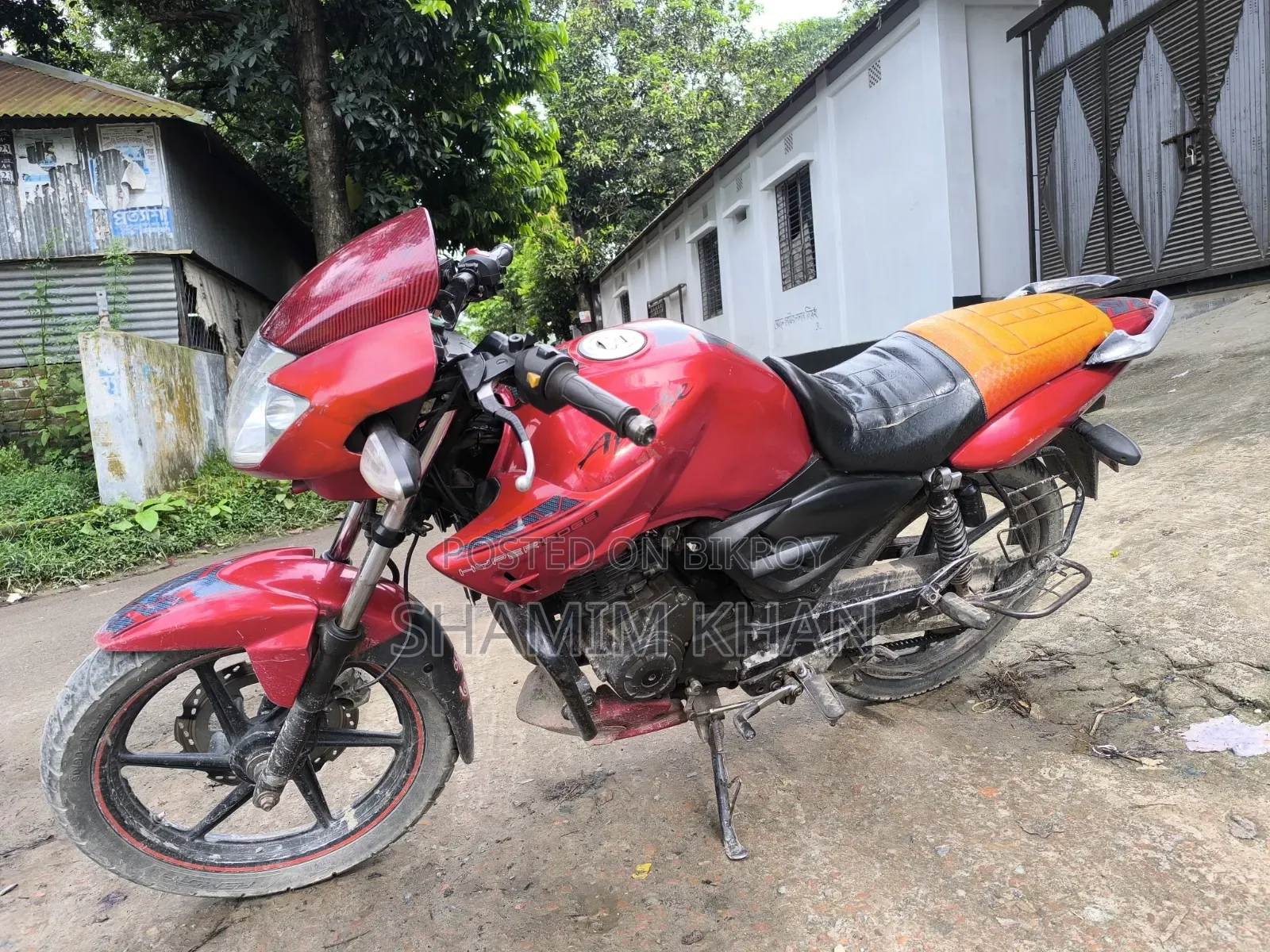 TVS Apache RTR 160 2V 2012 Red