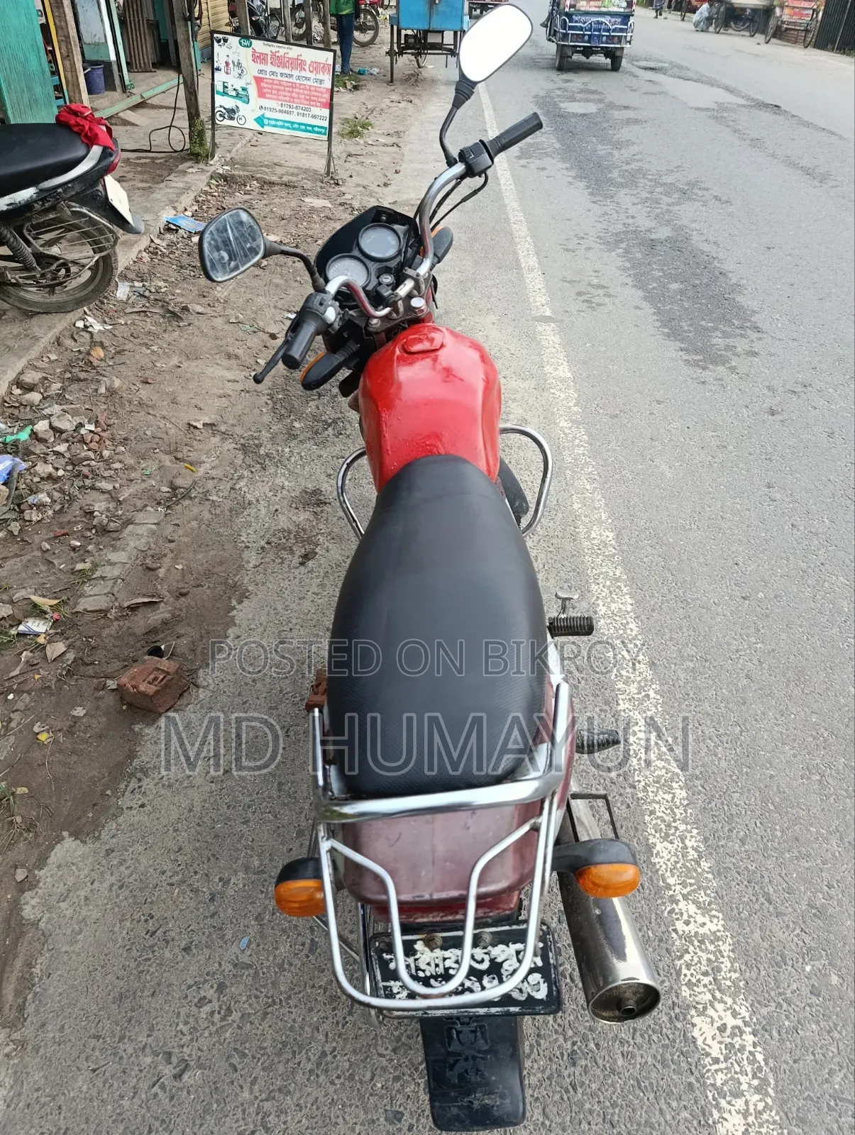 Bajaj CT 100 2017 Red