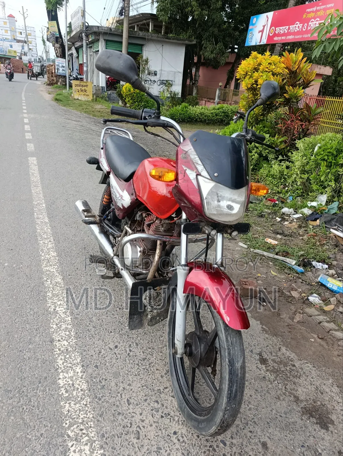 Bajaj CT 100 2017 Red