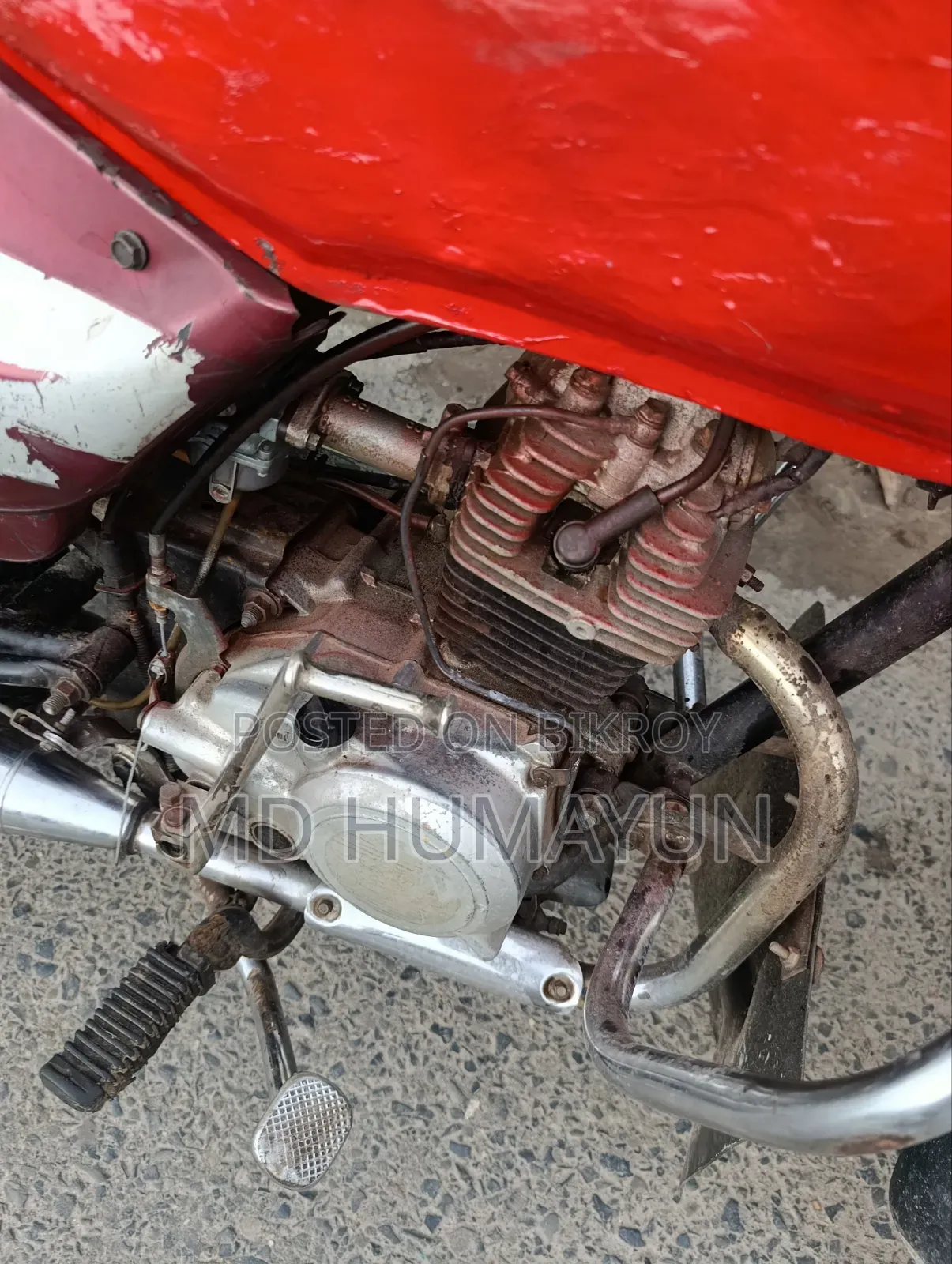 Bajaj CT 100 2017 Red
