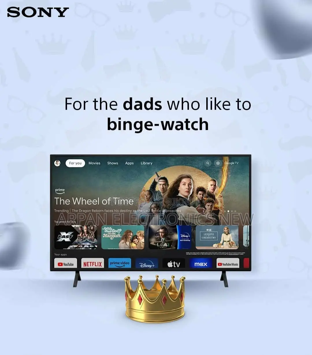 SMART ANDROID TV 43'' Inch Screen Size Speaker System Dolby