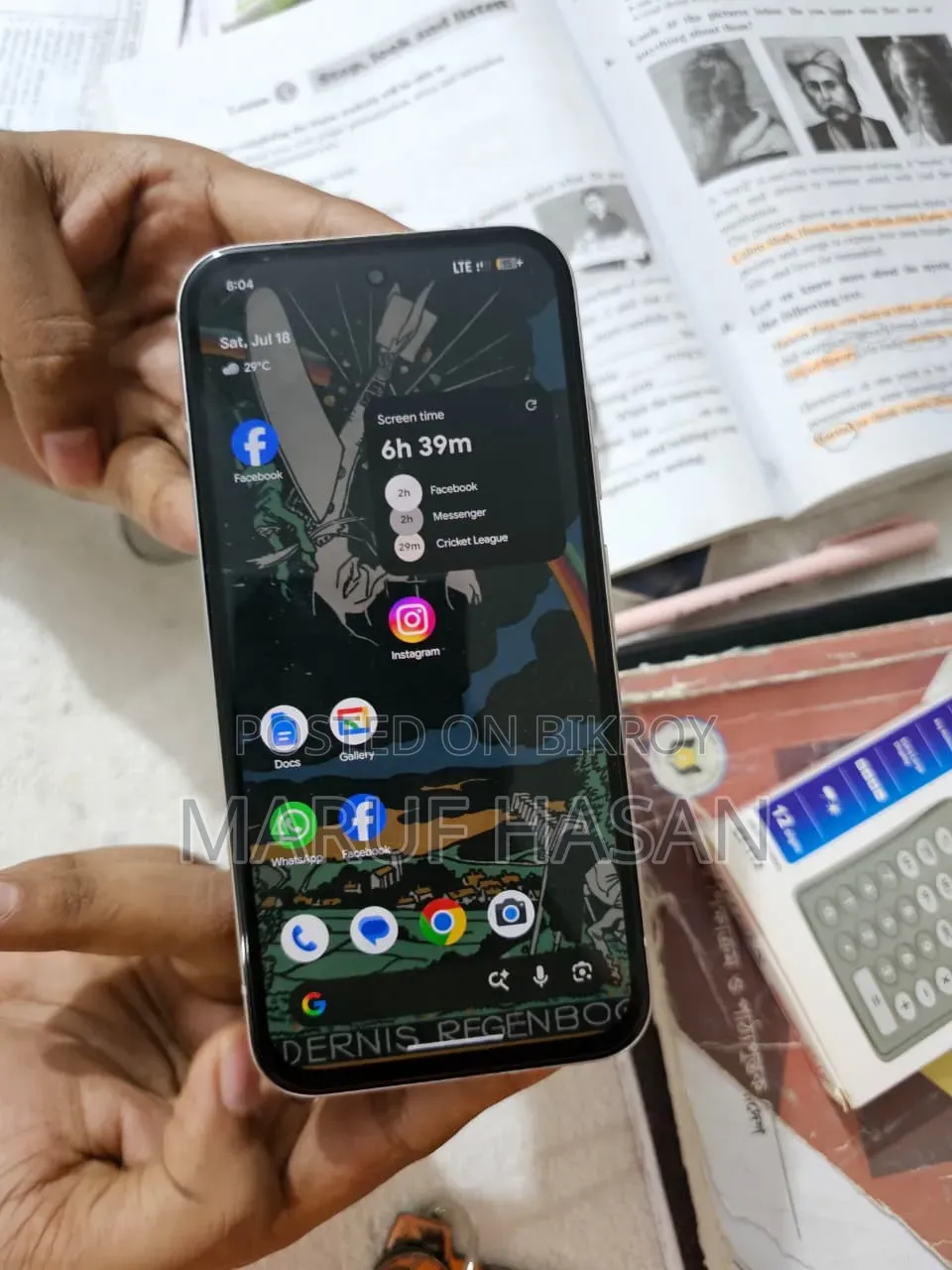 New Google Pixel 8a 128 GB White