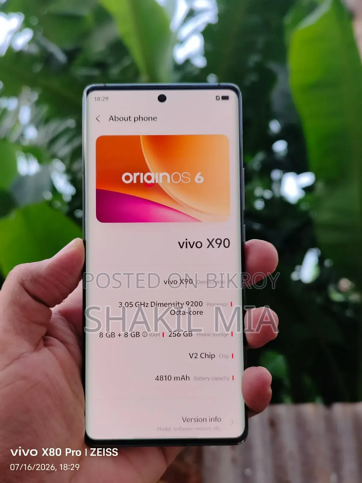 Vivo X90 256 GB Red