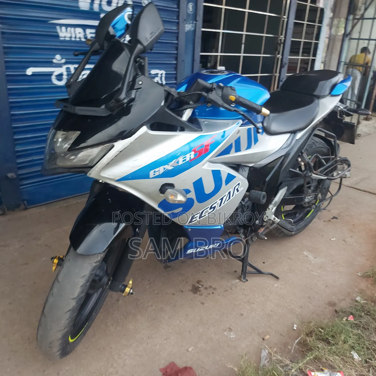 Suzuki Gixxer SF FI 2023 Blue