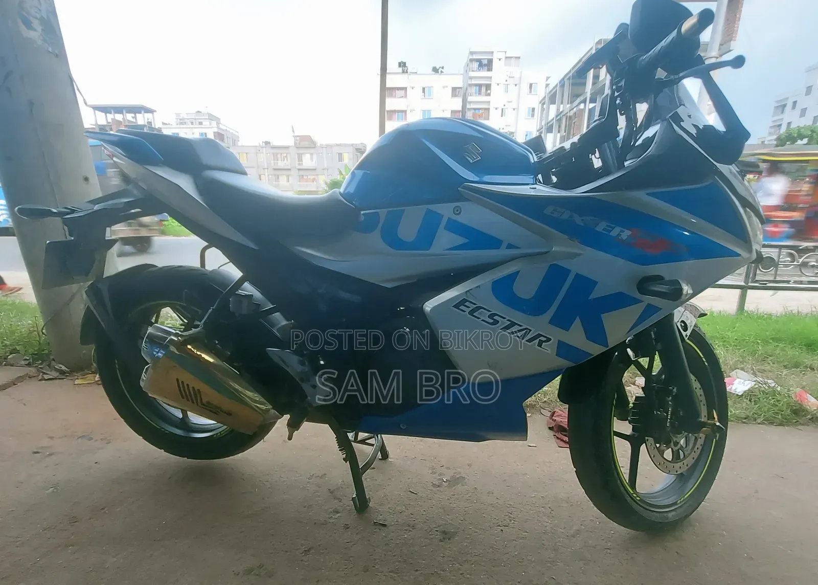 Suzuki Gixxer SF FI 2023 Blue