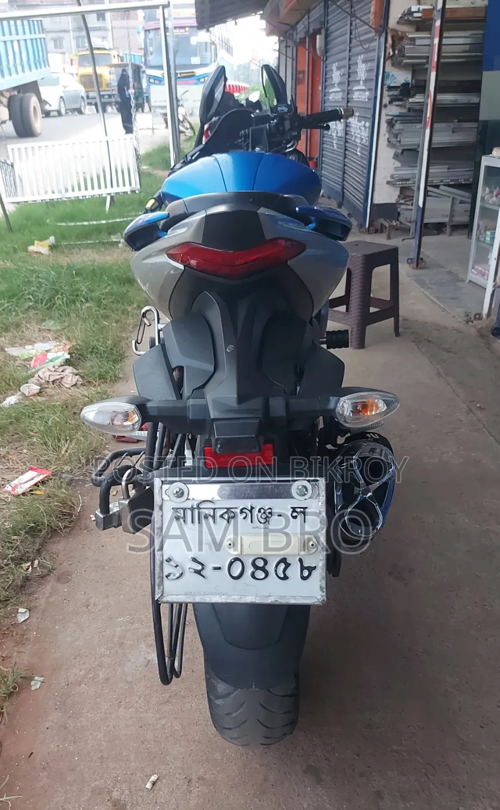 Suzuki Gixxer SF FI 2023 Blue