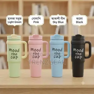 Original BingBa Cup 40oz “Mood the Cup” Insulated Tumbler – Brand New
