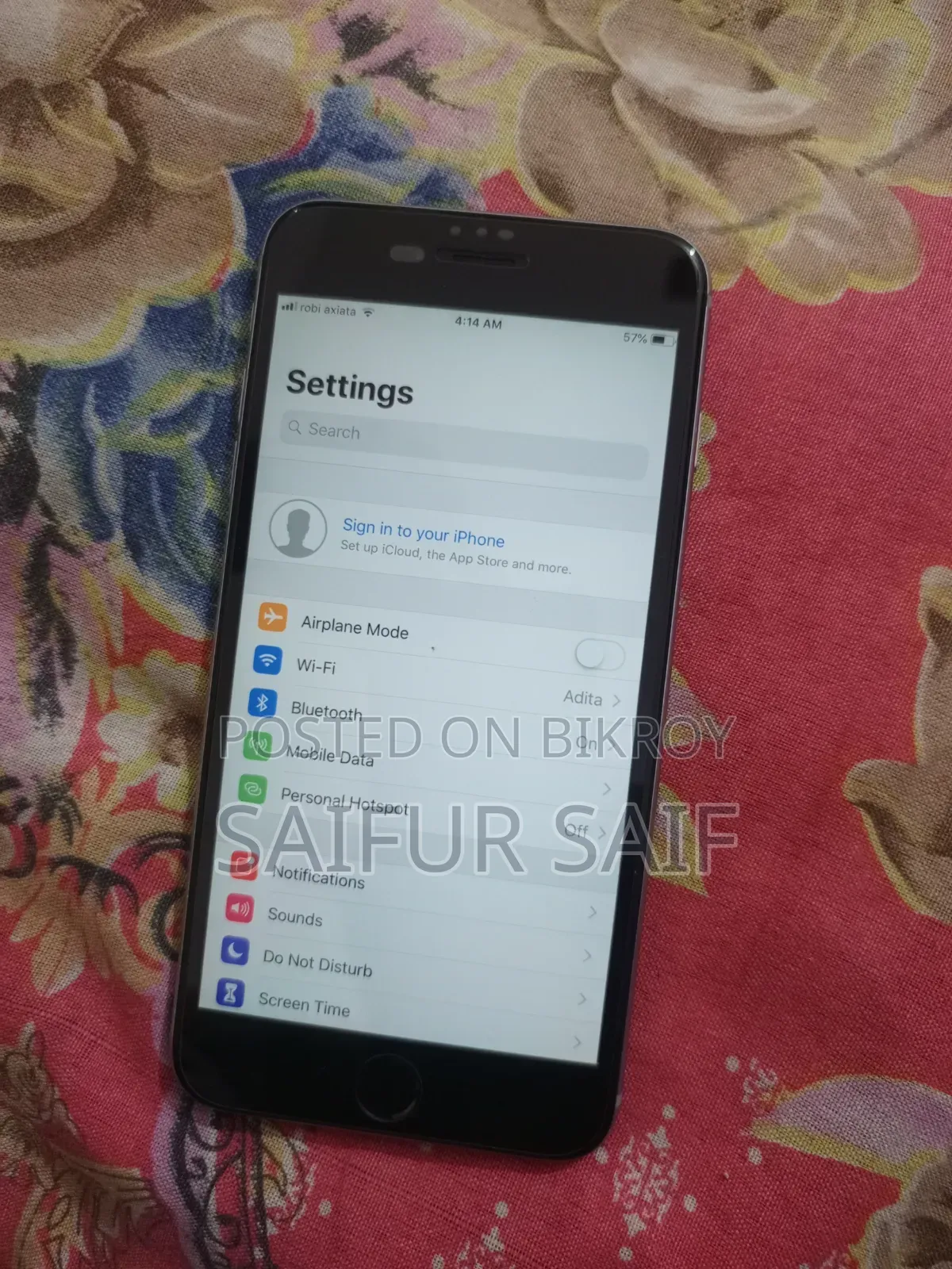 Apple iPhone 6 16 GB Silver
