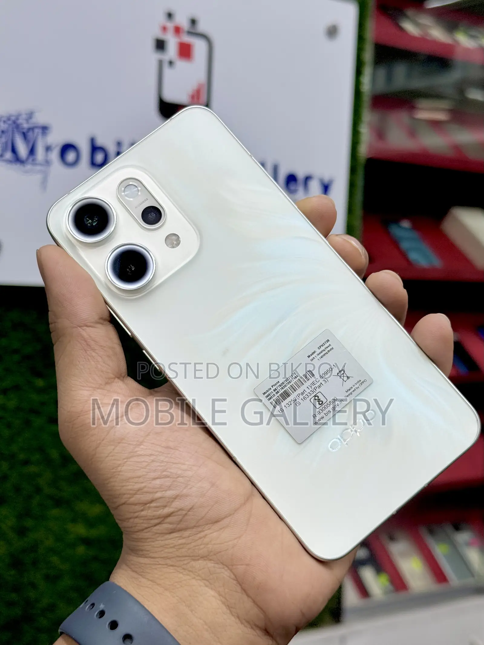 ওপ্পো রেনো১৪ প্রো ৫জি ২৫৬ জিবি সিলভার