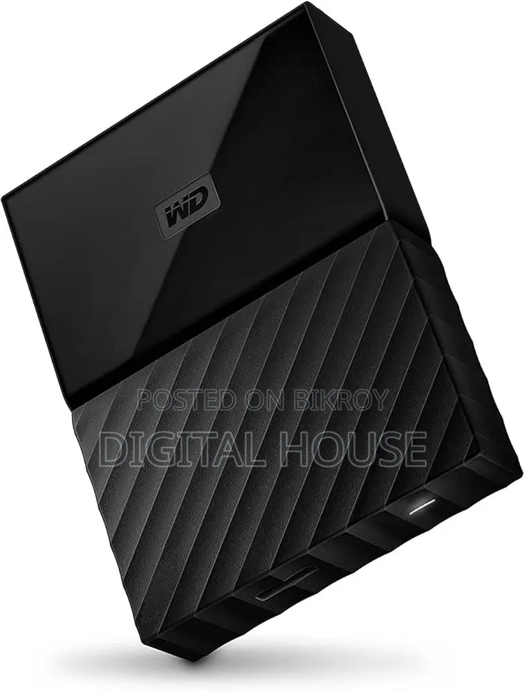4TB Black My Passport Portable Western Digital HDD