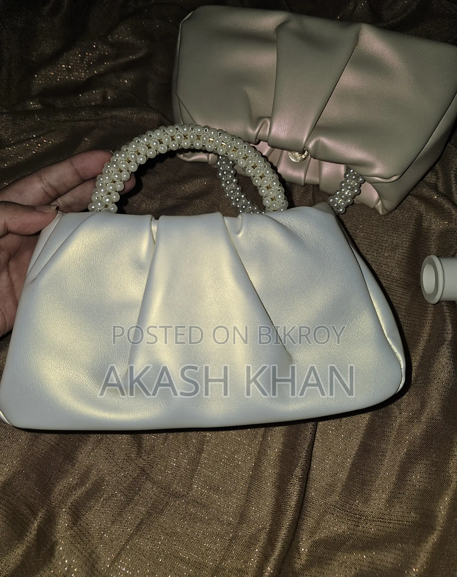 লেডিস পার্ল হ্যান্ডব্যাগ