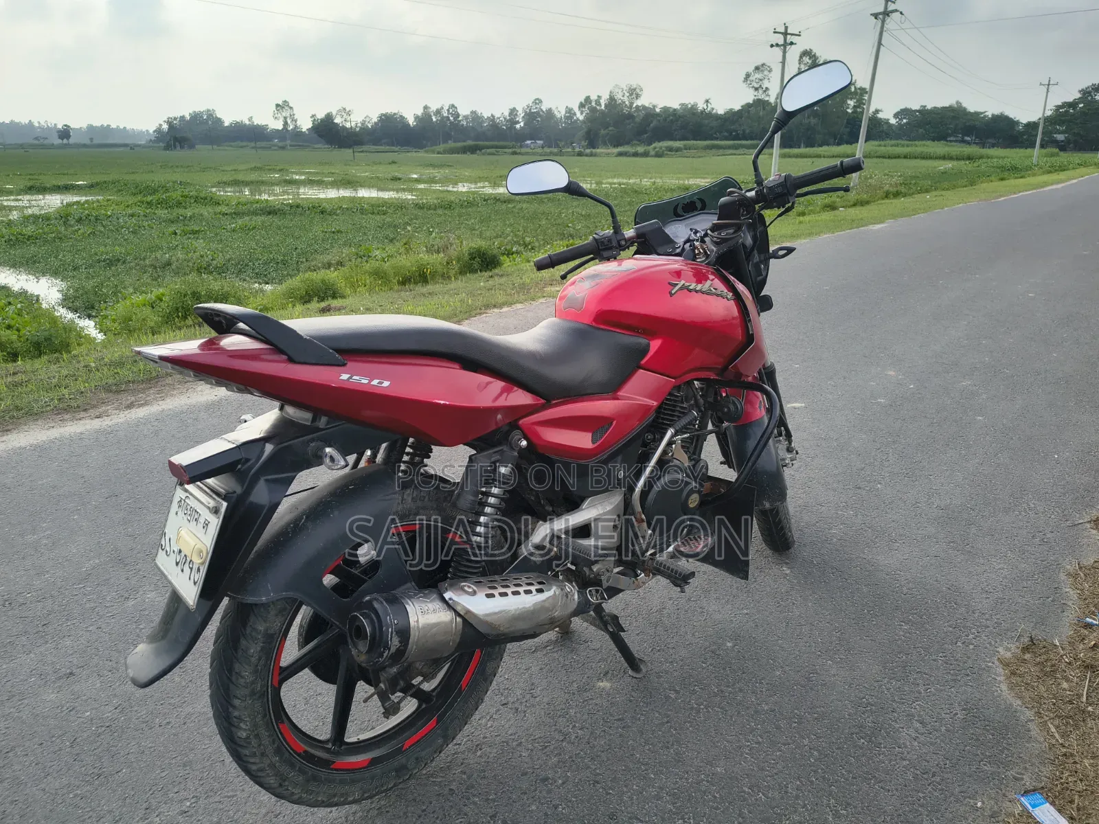 Bajaj Pulsar 150 2013 Red