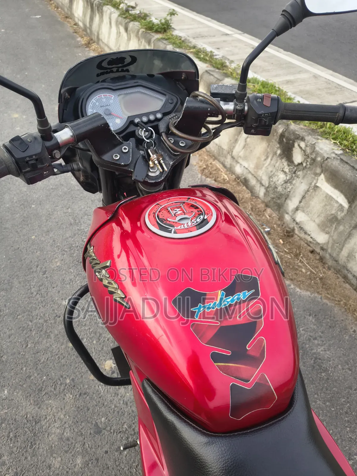 Bajaj Pulsar 150 2013 Red